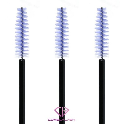 Gloden high quality eyelash brush contain eyebrow comb and lash brush makeup tools